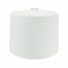 100% Polyester-Ring Spun Yarn Pre Dyed-rohes weißes für das Nähen von 40/2 TFO-Technologie-Prozess