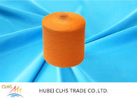 Kundengebundene Ring gesponnene gefärbte Polyester-Garn-Polyester-anti- Bakterien 100% für Bedsheet