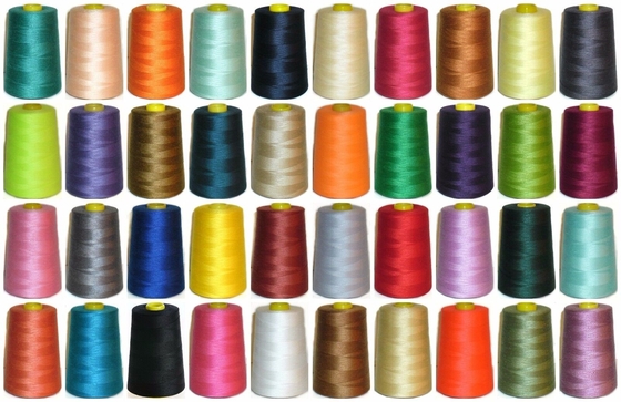 20/3 3000m 5000m 100 Spun Polyester Nähgarne Quilting Industrie Nähmaschinengarne