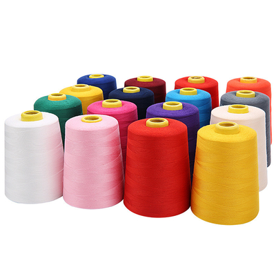 100% Polyester Nähfäden 40/2 40s/2 402 3000 Yards Spot mit verschiedenen Farben