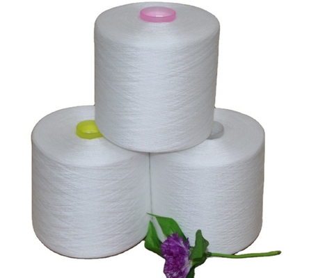 20/2 30/2 40/2 100% Polyester-Kern-Spun-Garn Rohweiß Volldull-Polyester-Garn