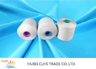 Färbendes Rohr-rohes weißes Polyester 100% Ring Spun Yarn 40/2