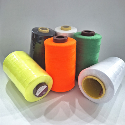 Fabrikort 100% Polyester Nähgarne Mehrfarben 40/2 3000 Yards/Kegel
