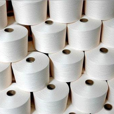 Optische Weiß, Rohweiß 100% Polyester Ring Spund Garne 20/2 40/2 60/2 für die Textilindustrie