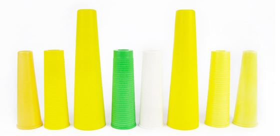 60/3 100 Spund-Polyester-Nähtfaden für das industrielle Nähen hochwertig bearbeitet