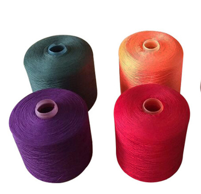40/2 Färbte Polyester-Spungarne für Polyester-Nähtgarne