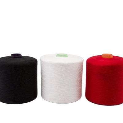 Gefärbtes Polyestergarn 100% Polyester Ring Spun Gefärbtes Garn 20/2, 20/3, 40/2, 40/3