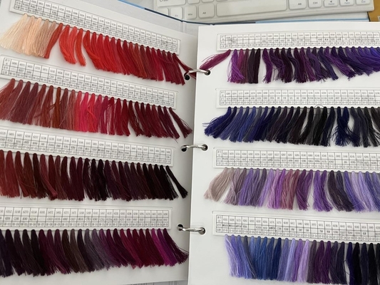 Mehrfarbige Polyesterfäden Polyester Nähfäden 402 Nähfäden