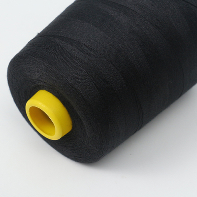Qualität 40/2 Schwarzes Nähgarn 100% Polyestergarn Fabrik Großhandelspreis