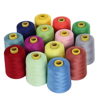 Mehrfarbige Optionelle 20/2 30/2 40/2 50/2 Polyester-Nähtgarne Sponnen Polyester-Nähtgarne