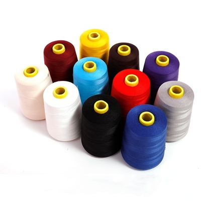 5000 Yards Nähfaden Polyester Nähfaden Mehrfarbige Fabrik Großhandel Polyesterfäden