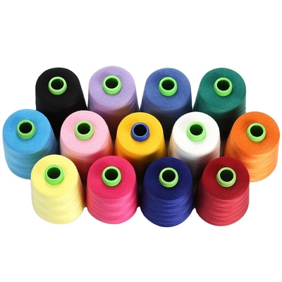 China 8000 Yards Polyester Nähfaden Spund Polyester Nähfäden für Kleidung heiß verkaufen