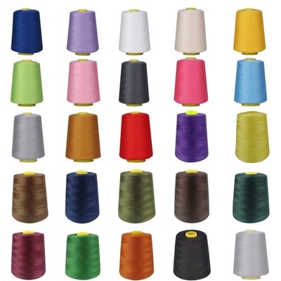 Polyestergarne 202 302 402 100 Gesponnen Polyester Nähgarne