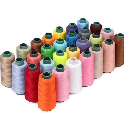 2500 Yards Nähgarne Polyester Nähgarne kundenspezifische Größe Großhandelspreis Polyester Garne