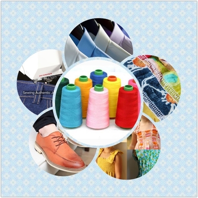 Gepäck-Nähtfaden aus Polyester-Nähtfaden aus gefärbtem Polyester