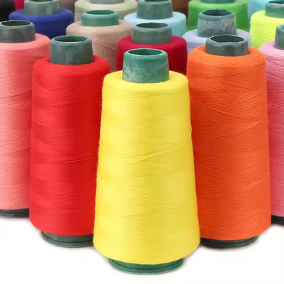 40/2 Spund Polyester Nähgarne Stickgarne 100% Spund Nähgarne