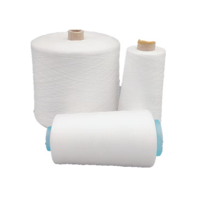 100 Spund Polyestergarne Rohweiß Strickgewebe Ne 20S 30S 40S 42S 45S 60S Polyestergarne