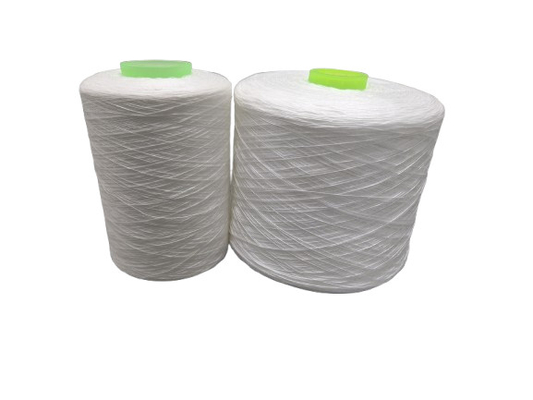 30/2 hochfestes Polyester 100% gesponnenes Garn mit färbendem Rohr