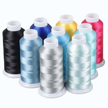 Farbiges gefärbtes Nähgarn Polyester 402 Nähgarn auf Lager