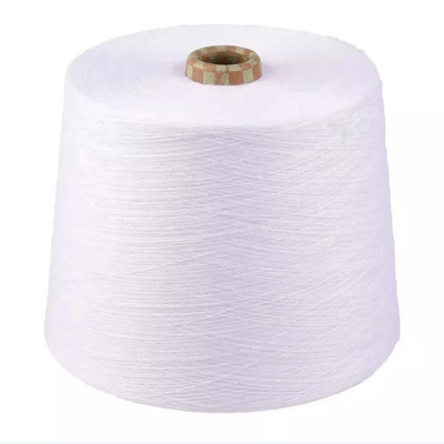 Optischer weißer Ring spann Polyester-Garn 100% stabiles Material 50/2 50/3 Faser des Polyester