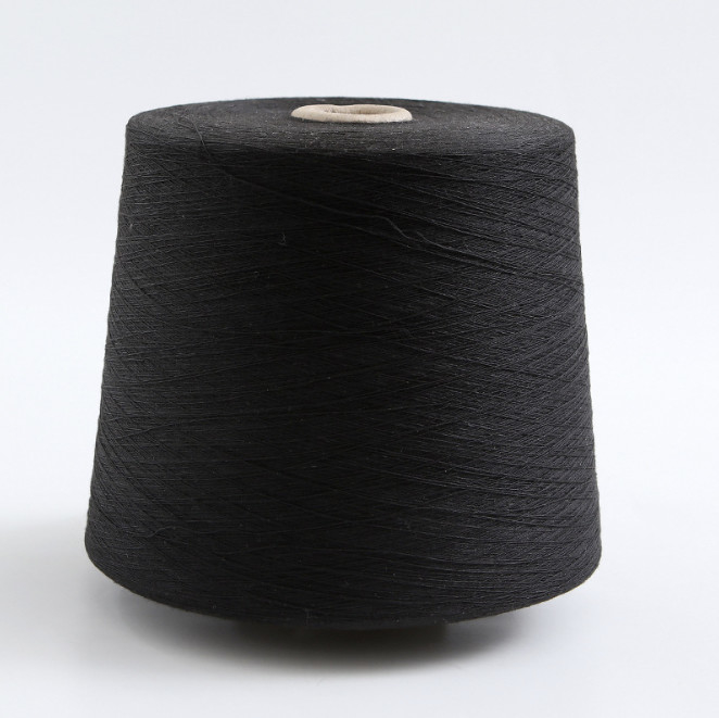 100% Polyester gefärbt Ring Spund Garne 20/2 20/3 40/3 40/2 60/2 Probenfrei