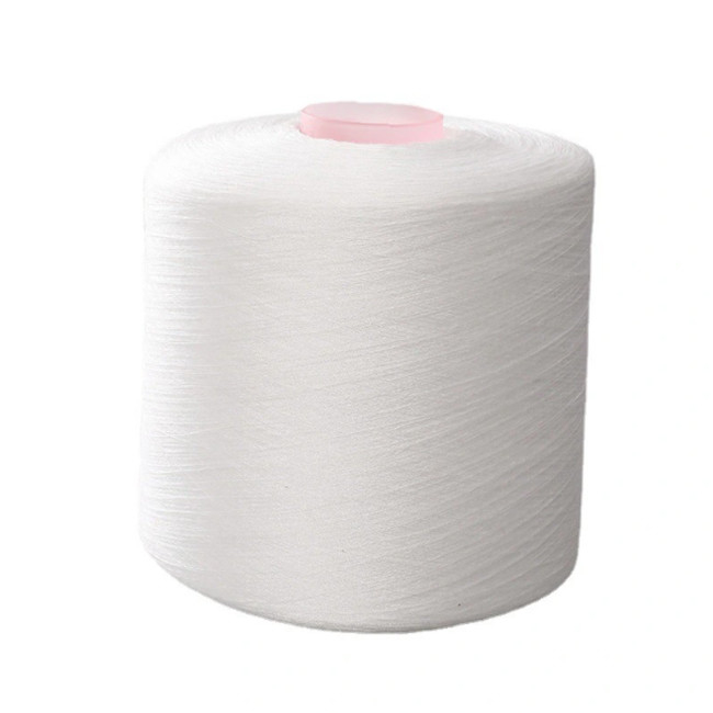 Rohweiß 402 502 20s Polyester Spundgarn für Nähgarne / 100% Spundgarn aus Polyester
