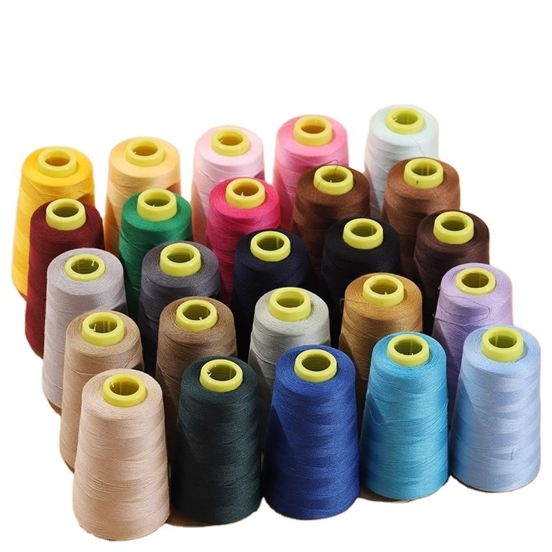 2500 Yards Nähgarne Polyester Nähgarne kundenspezifische Größe Großhandelspreis Polyester Garne