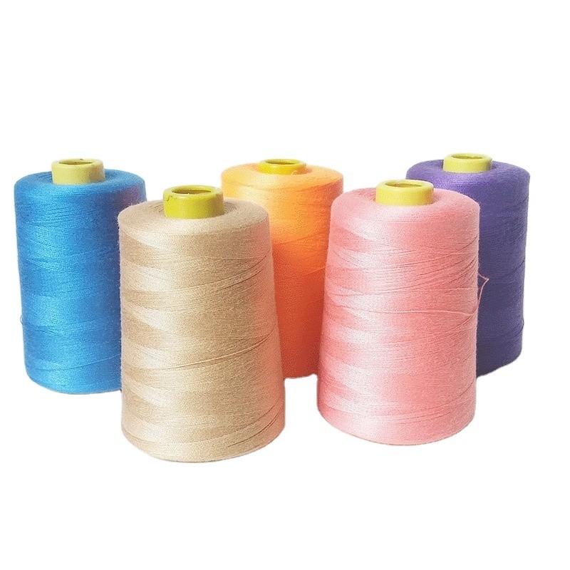 Zuhause Nähgarne zum Nähen 100% Polyester Garne Fabrikpreis Nähgarne 40/2