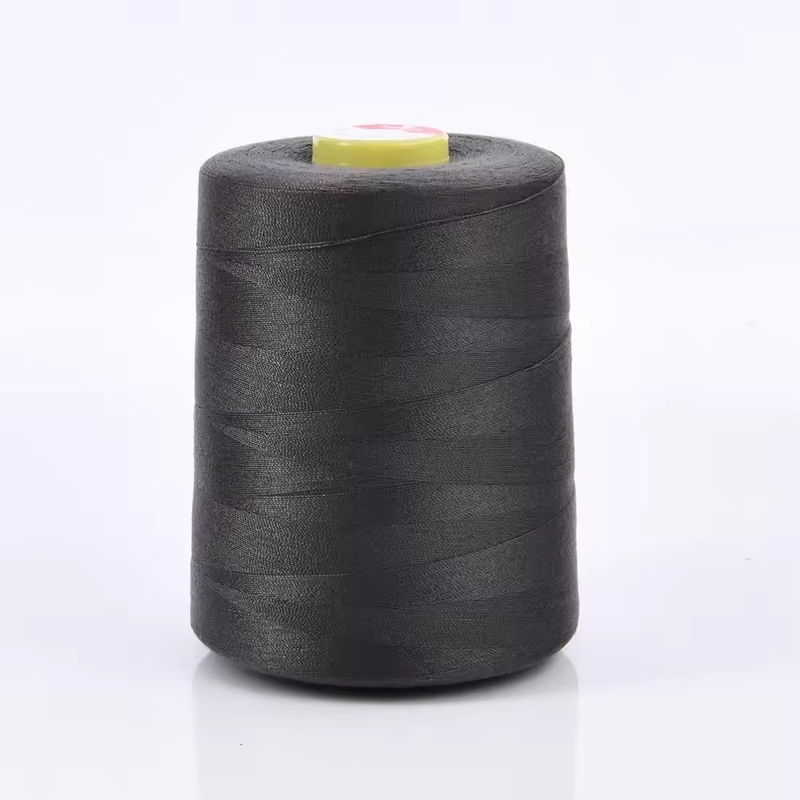 40/2 100% Polyester Nähgarne 5000 Yards Mehrfarbig gefärbt 40/2 Strickmuster
