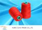High Strength Red 100 Spun Polyester Sewing Thread Low Shrinkage Superior Durability 