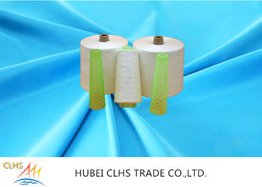 Heller halb stumpfer Polyester-Kern spann Garn, Doppelt-Torsions-Polyester gefärbtes Garn