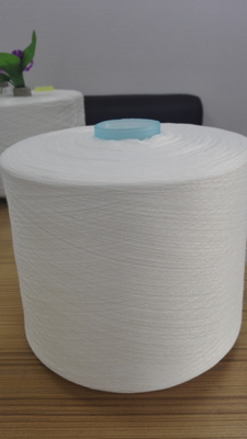 Rohes Weiß-halb stumpfes Polyester-Garn 100% Yizheng-Polyester-Spinnfaser 42/2